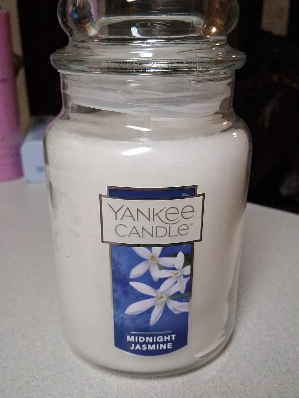 BRAND NEW Yankee Candle Midnight Jasmine 22OZ CANDLE JAR